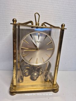Vintage German Heco 400-day clock