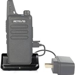 Walkie Talkies (3) with charging stations