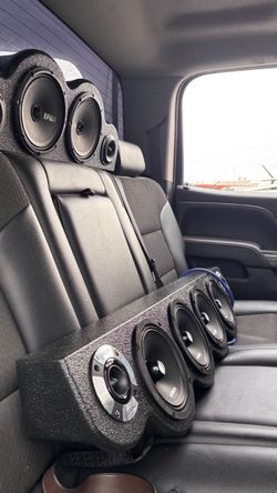 Bolt on speaker rack