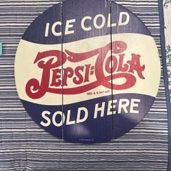 Old School Pepsi Cola Decor