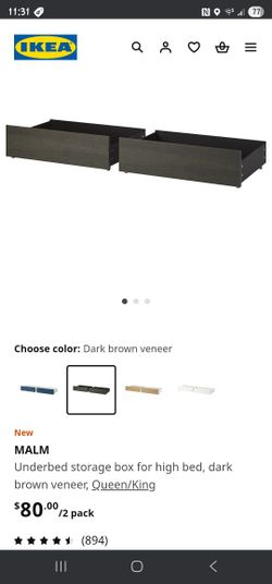 Drawers/Storage