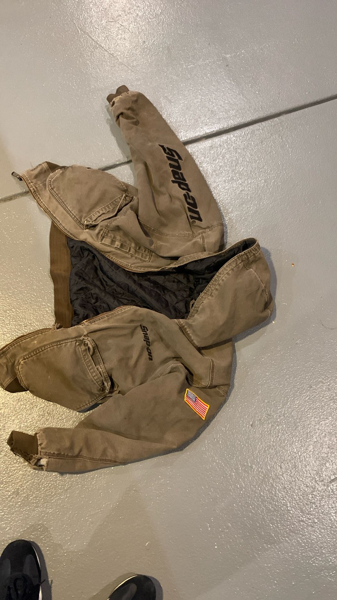 Snap On Canvas Jacket