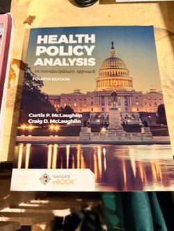 Health Policy Analysis 4th Edition Textbook