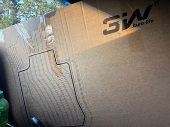 3W all-weather mat set for 2024–2026 Jeep Wagoneer S EV.