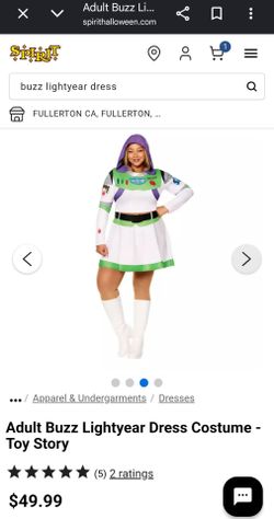 Women's Buzz Lightyear Costume
