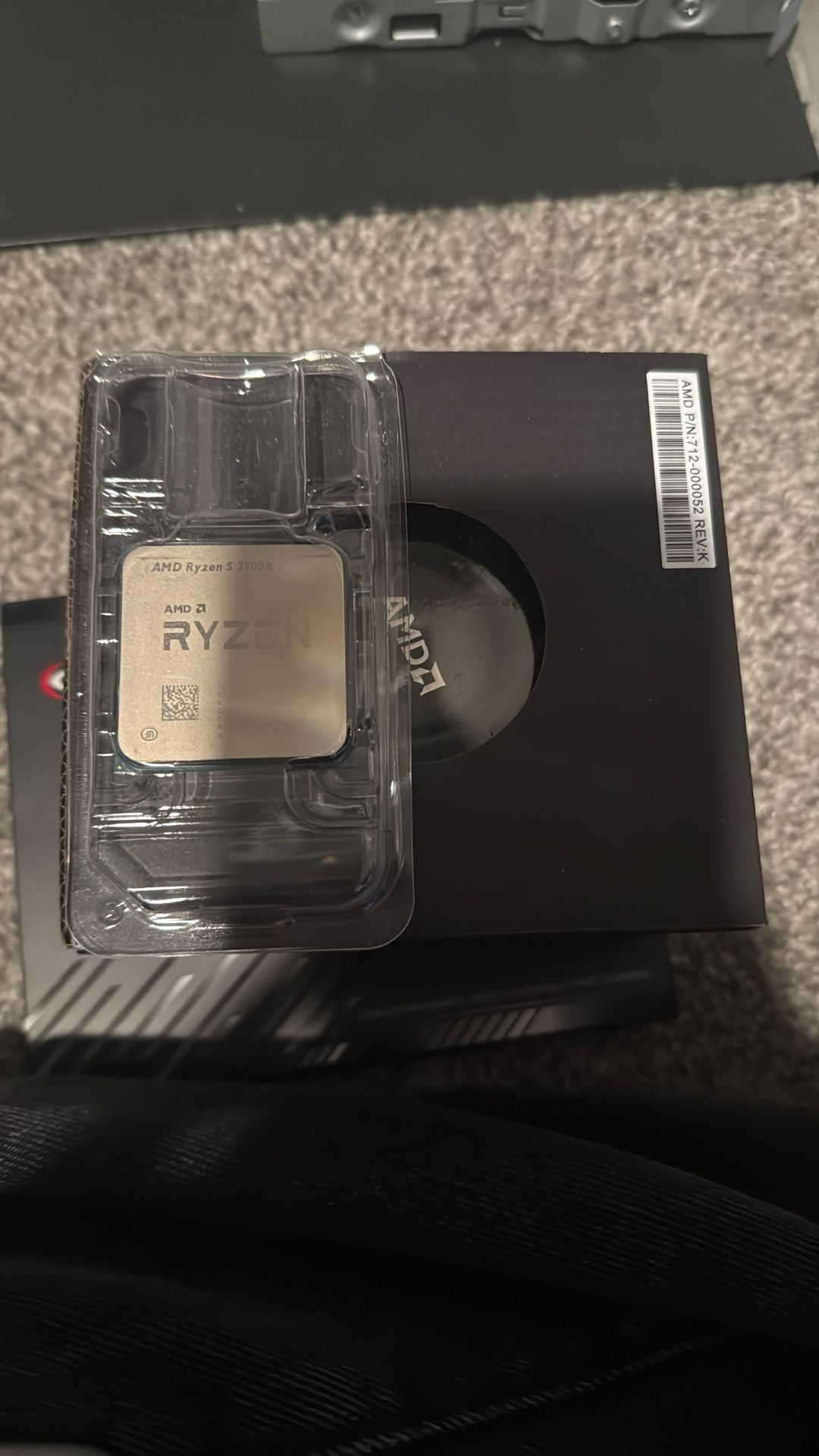 GAMING PC PARTS BUNDLE, b450m pro, Ryzen 5 and fan + RX 6600 + 16GB RAM, Ready to Build