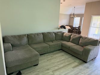 Grey Sectional MUST GO