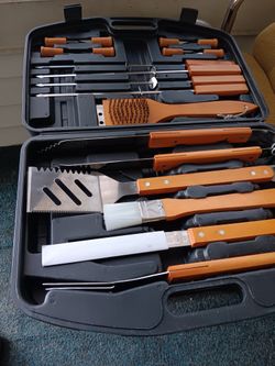 BBq Grill. Tool. Set
