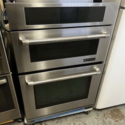 Jenn Air 30”Wide Built In Microwave Oven Combo In Stainless Steel 