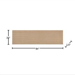 Hampton Bay 24 in. W × 84 in. H Refrigerator End Panel in Unfinished for CLICKREADY Technology