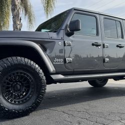 Kmc IMS 552 Matte Black 17x8.5 5x5 -10 Offset With Nitto Ridge Grappler 35x12.0R17 Tires🔥🔥🔥🔥