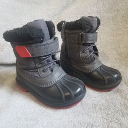 Cat & Jack Toddler Journey Boys Boots Black Size 10  Waterproof Thermolite 