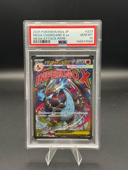 Mega Charizard X ex 223/193 Japanese PSA 10 Pokemon