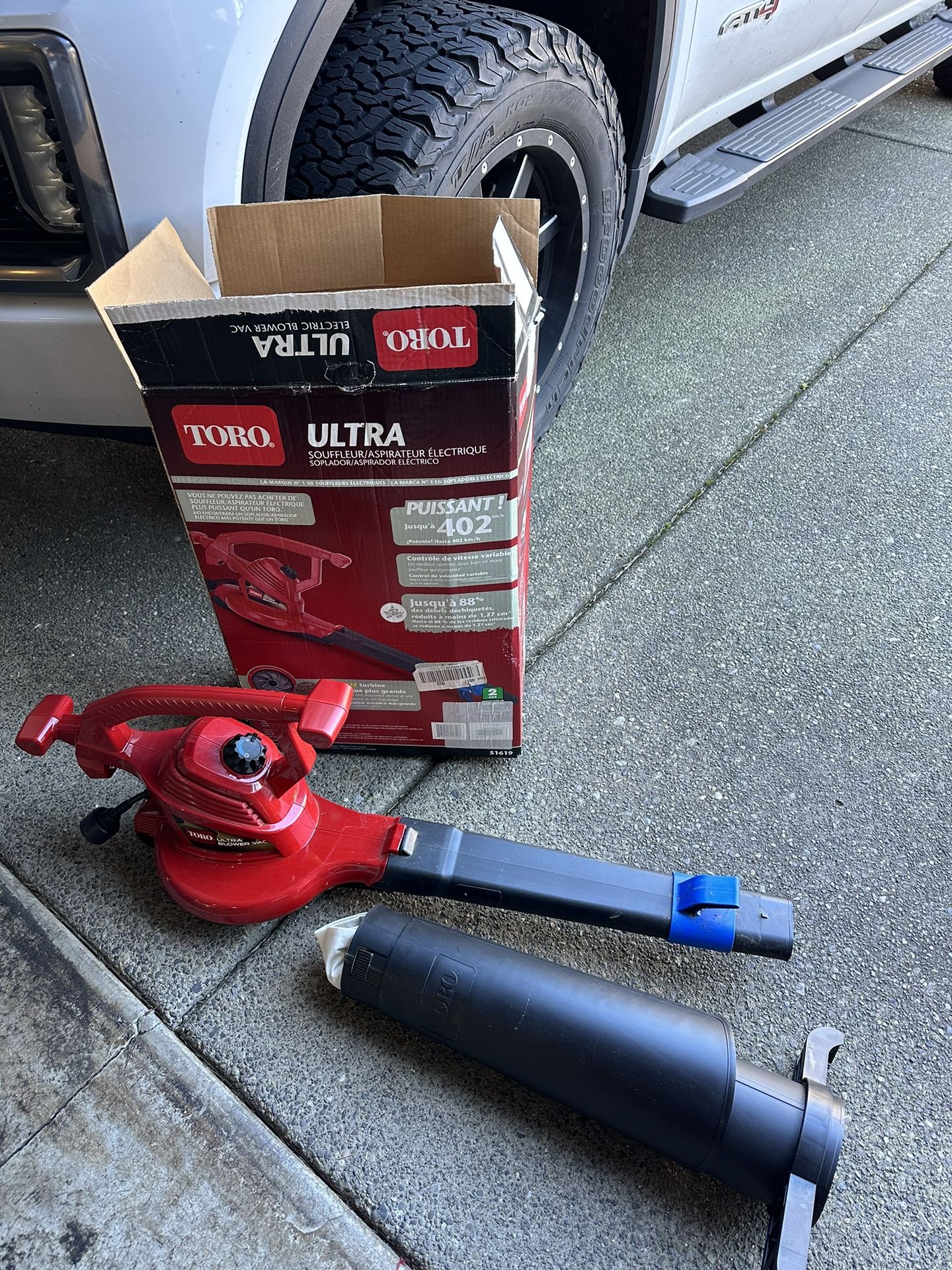 Toro Electric Leaf Blower