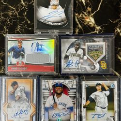 Bowman /topps Autos 