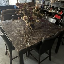 Marble Kitchen Table