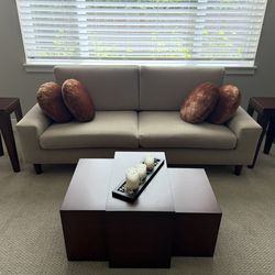 Sofa And Coffee Table Combination