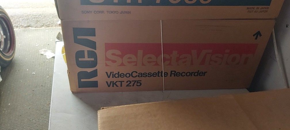 Rca  Video Cassette Recorder 