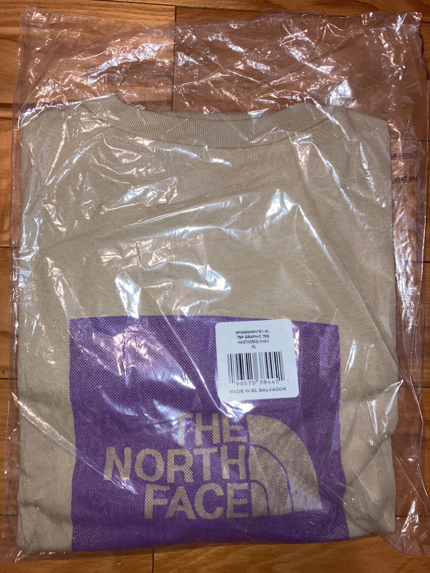 Supreme SS24 TNF The North Face Khaki Tee Size XL
