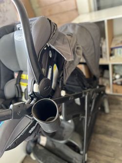 Doble Stroller With Car seat And Base