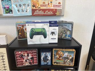 PS5 Wireless Controller Chroma Teal (Sealed) & Charging Stand