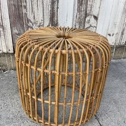 Rattan Side Table