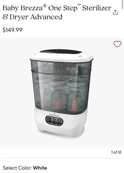 Baby Brezza Bottle Sterilizer and Dryer