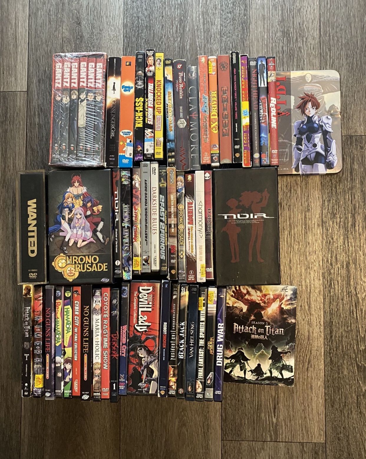 Anime DVD lot !