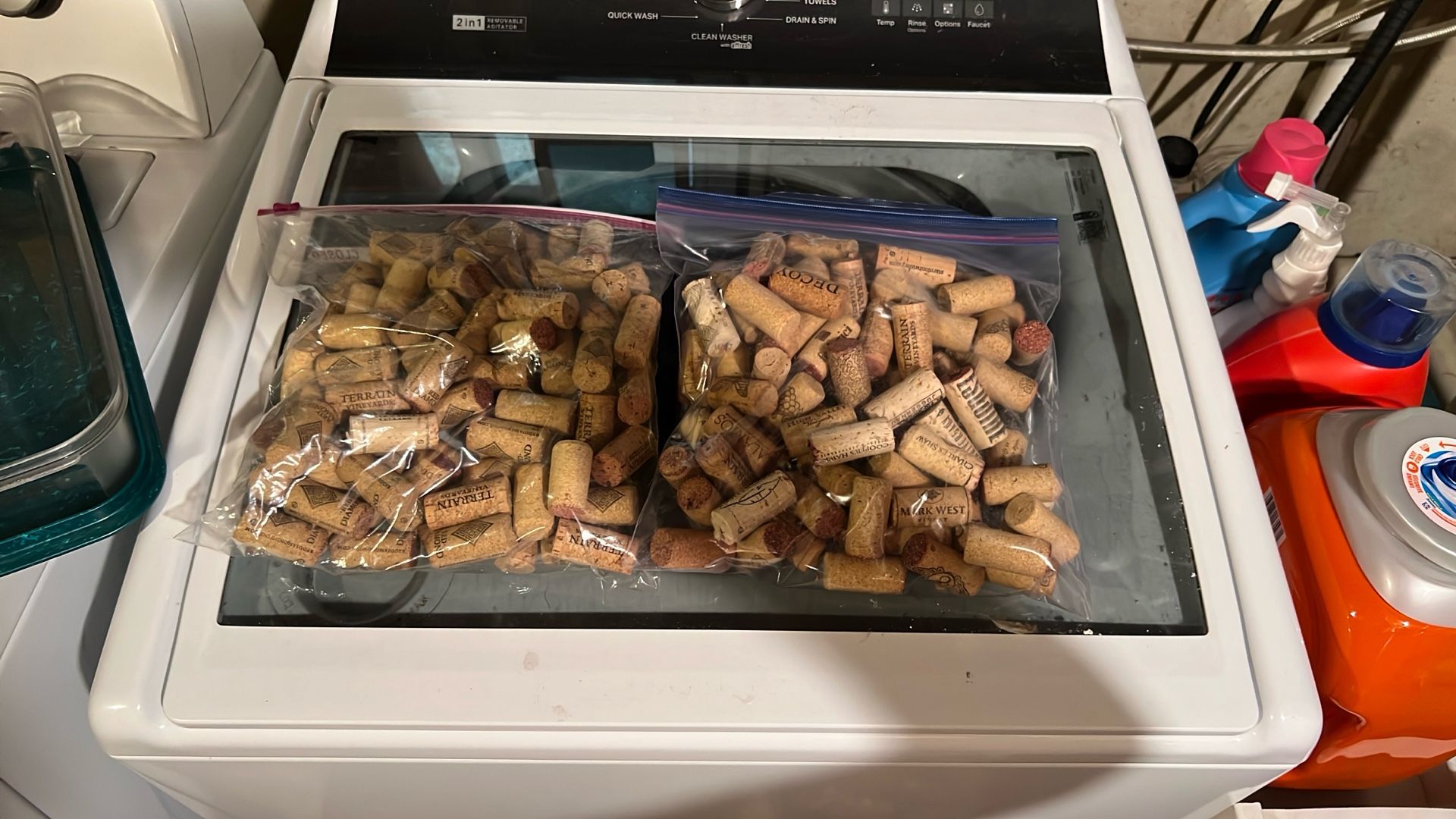 Wine Corks.  2 Bags. 150 Corks