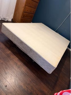 Box spring and frame