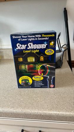 Star Shower Laser Light Unopened 