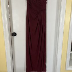 Strapless Bridesmaid Dress