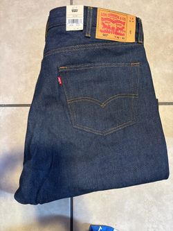 Dark blue Levi's 501s