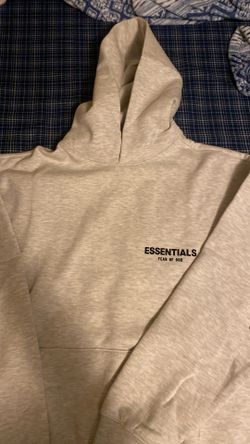 Essentials hoodie light oatmeal