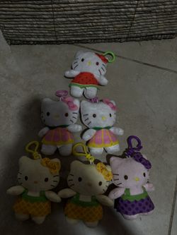 Hello Kitty, Plush Keychain