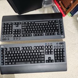 Two Logitech G613 Mechanical Keyboards