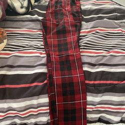 Black Flannel Pant