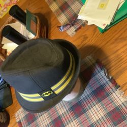 Halloween Batman fedora style hat excellent condition one size fits most