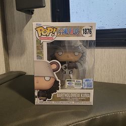 One Piece Bartholomew Kuma Funko Pop #1876 Official Wondercon Exclusive
