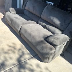 Sofa & Love Seat Fully Reclining 