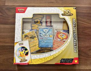 Pokemon TCG: 30th Celebration Poster Collection *FACTORY SEALED*