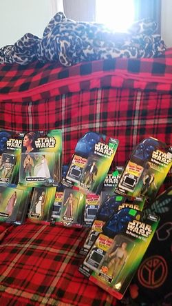 The Kenner collection Star Wars action figures