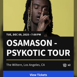 Osamason La Floor Tickets 