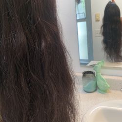 20 “U-Part Wig 100% Virgin Raw Human Hair 