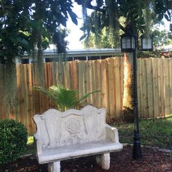 Bench for outdoor heavy