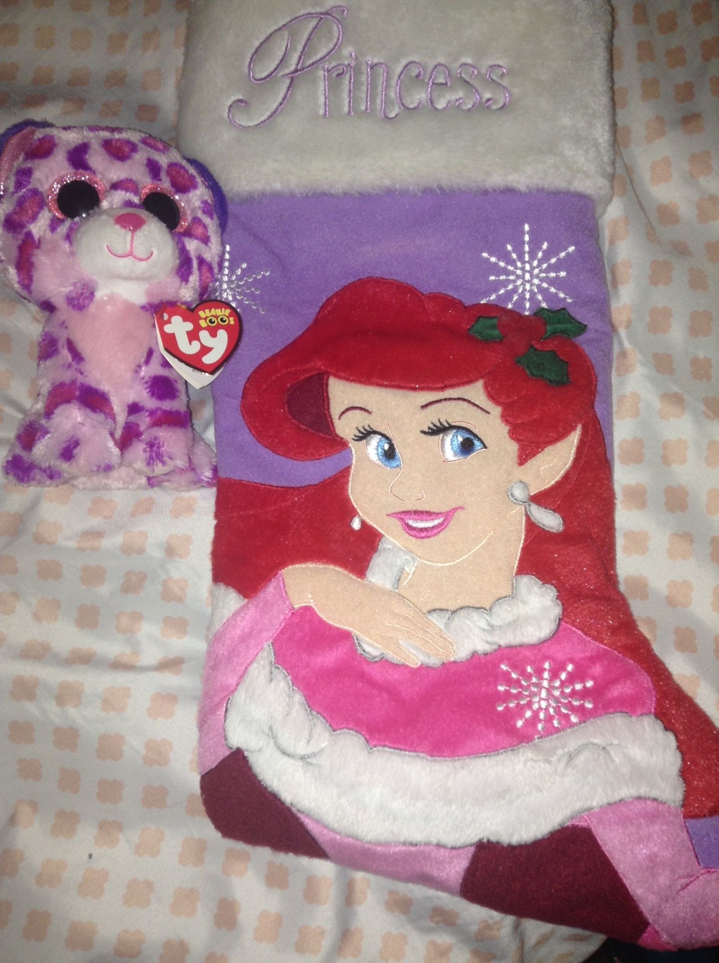 Disney Ariel My Little Mermaid & Glamour Beanie Boo