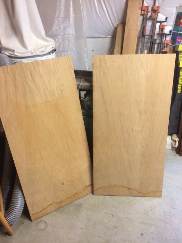 3/4" 2ft x 4ft Oak Plywood