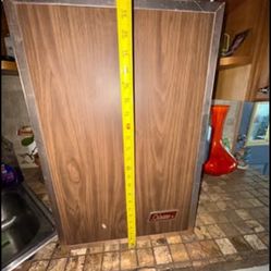 Vintage Coleman 3-Way Convertible Cooler Stand Up fridge Ice Chest Camping Man-cave Cooler