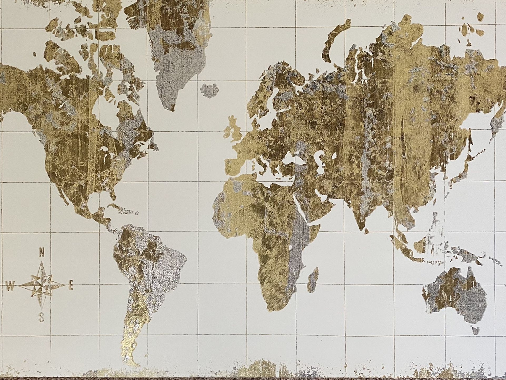 Canvas Wall Art - World Map