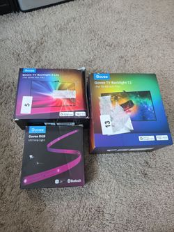 Govee TV back light 3lite and T2 with RGB STRIP.LIGHT